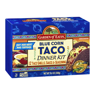 Garden Of Eatin' Blue Corn Taco Dinner Kit - 12 CT