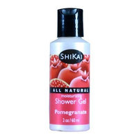 Shikai Products Shower Gel, Pomegranate Trial Size, 2 Ounce