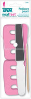 The W.e. Bassett Company Neat Feet Pedicure Pouch