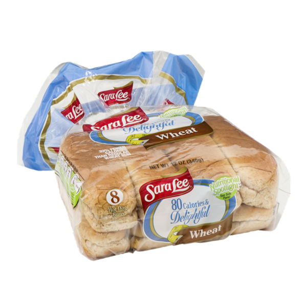 Sara Lee 80 Calories & Delightful Wheat Hot Dog Buns 8 CT Reviews 2019