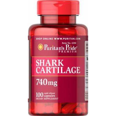 Puritan's Pride Shark Cartilage 740 mg-100 Capsules