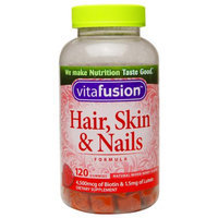 Vitafusion Dietary Supplement Gummy for Hair, Skin & Nails - 120 Count