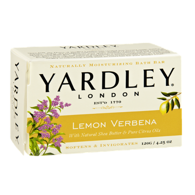 Yardley London Lemon Verbena Naturally Moisturizing Bath Bar