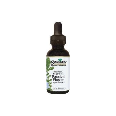Swanson Passion Flower Liquid Extract (Alcohol and Sugar-Free) 1 fl oz (29.6 ml) Liquid