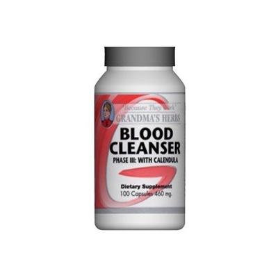 Blood Cleanser Phase II - All Natural Herbal Supplement For Cleansing The Blood Stream - 100 Capsules