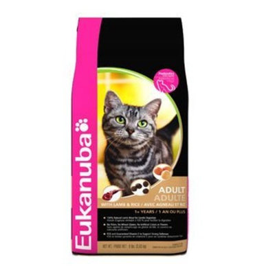 EUKANUBA CAT LAMB & RICE 16 LB BG