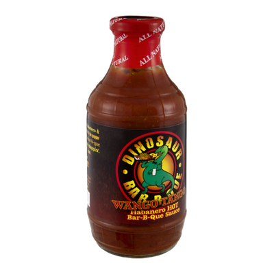 Dinosaur Wango Tango Habanero Hot Bar-B-Que Sauce