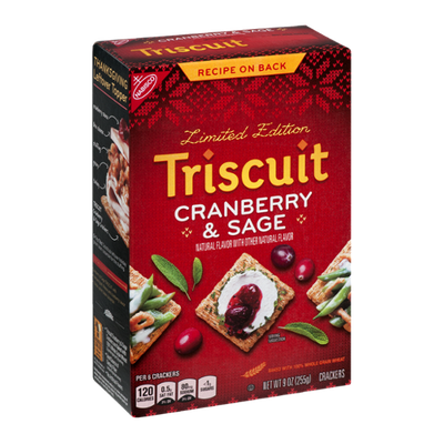 Nabisco Triscuit - Crackers - Cranberry & Sage