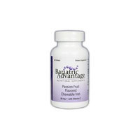 Bariatric Advantage Chewable Iron Passion Fruit 90 Ct