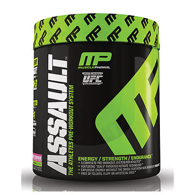 Muscle Pharm hybrid Series Assault Raspberry Lemonade 20 servings