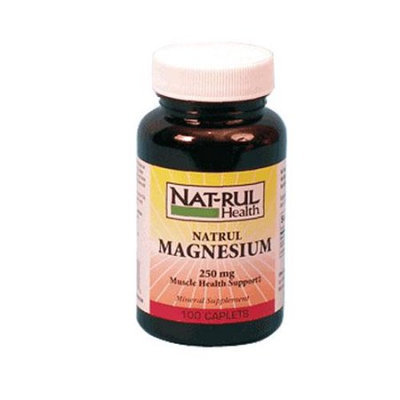 Natrul Health Magnesium 250 Mg Caplets - 100 Ea