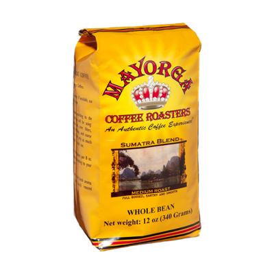 Mayorga Coffee Roasters Sumatra Blend Medium Roast Whole Bean Coffee
