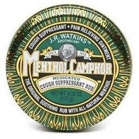 J.R. Watkins Menthol Camphor Medicated Cough Suppressant Rub