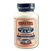 Thayers Slippery Elm Lozenges Cherry - 100 Lozenges - Vegan