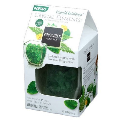 Dial Renuzit Aroma Crystal Elements Air Freshing Crystals Emeralde Rainforest (Pack of 1)