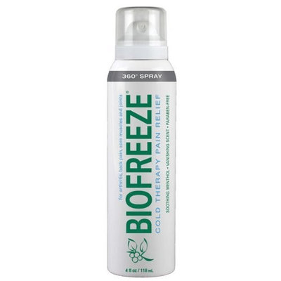 Biofreeze 360 Pain Relieving Spray Gel, 4-Ounce (Pack of 2)