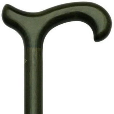 Harvy Men Derby Cane Hunter Green Maple -Affordable Gift! Item #DHAR-9585300
