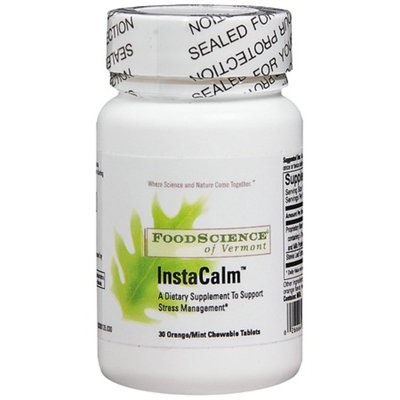 FoodScience of Vermont InstaCalm Orange/Mint Chewable Tablets