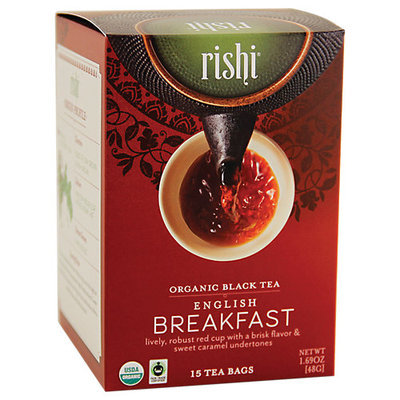 Rishi Tea - Organic English Breakfast Tea - 15 Tea Bags