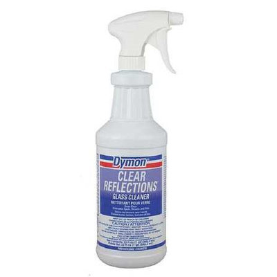 ITW DYMON 38532 Glass Cleaner, 32 oz, Light Blue, PK12