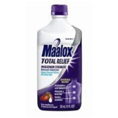 Maalox Liquid Total Stomach Relief Strawberry 12oz