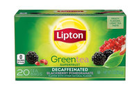 Lipton® Decaffeinated Blackberry Pomegranate Green Tea
