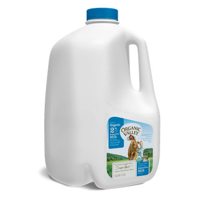Organic Valley® Reduced Fat 2% Milk, Pasteurized, Gallon