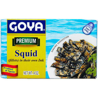 Goya® Squid in their Own Ink Fillets