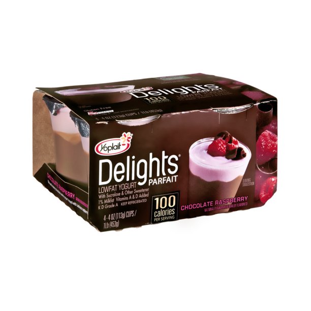 Yoplait® Delights Parfait Chocolate Raspberry Lowfat Yogurt