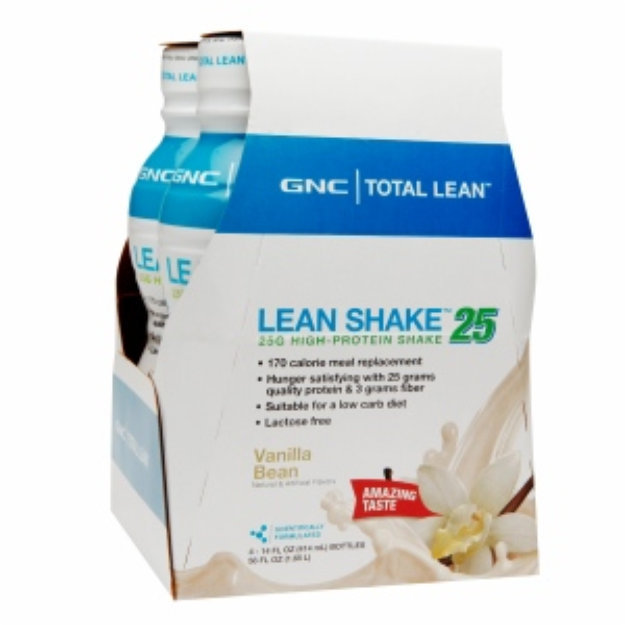 GNC Total Lean Shake 25, Vanilla Bean, 4 ea Reviews 2019