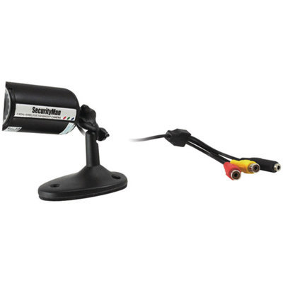 Security Man SECURITYMAN SM-302 Wired Indoor Outdoor Color Bullet Camera Kit.