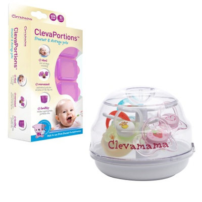 Clevamama Baby Feeding Freezer Packs & Pacifier Sterilizer