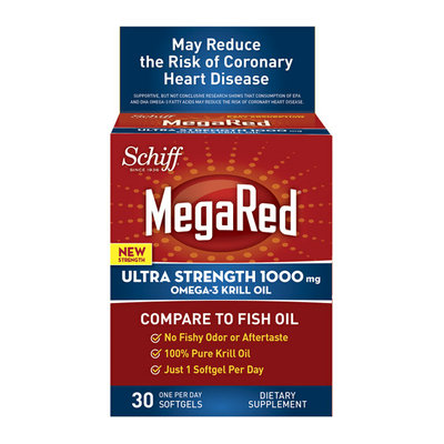 Schiff MegaRed Ultra Strength Omega-3 Krill Oil Softgels