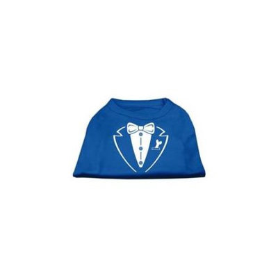 Ahi Tuxedo Screen Print Shirt Blue Med (12)