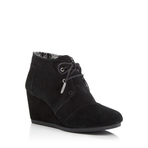 toms desert wedge high bootie
