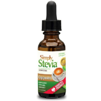 Simply Liquid Stevia Cappuccino Stevia International 1 oz Liquid