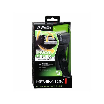 Remington Titanium Shaver Featuring Pivot & Flex Foil Technology
