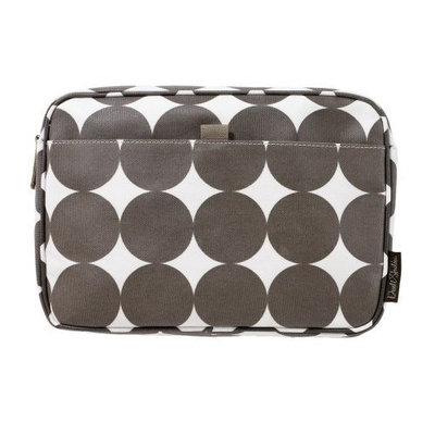 Dwell Studio DwellStudio Baby Dots Travel Case, Large, Chocolate (Discontinued by Manufacturer)