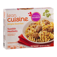 Lean Cuisine Simple Favorites Swedish Meatballs