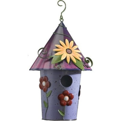 Regal Art & Gift Floral Bird House Design: Daisy