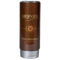 Monin Gourmet Dark Chocolate Sauce, 12 oz Squeeze Bottle