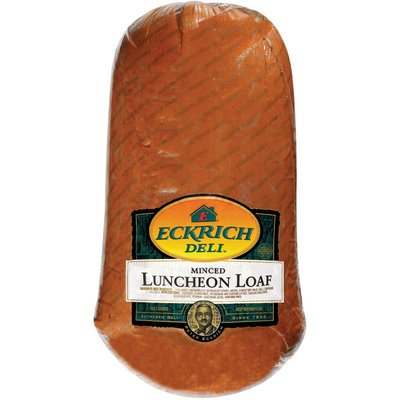 Eckrich Minced Luncheon Loaf Deli - Loaves
