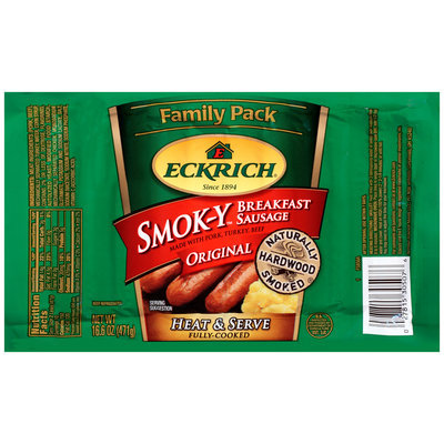Eckrich® Original Smok-y™ Breakfast Sausage 16.6 oz. Pack
