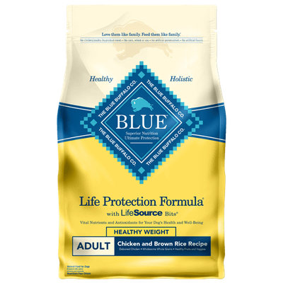 THE BLUE BUFFALO CO. BLUE™ Life Protection Formula® Healthy Weight Chicken and Brown Rice Recipe For Adult Dogs
