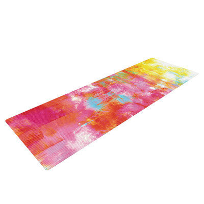 Kess Inhouse Off the Grid III by Ebi Emporium Yoga Mat