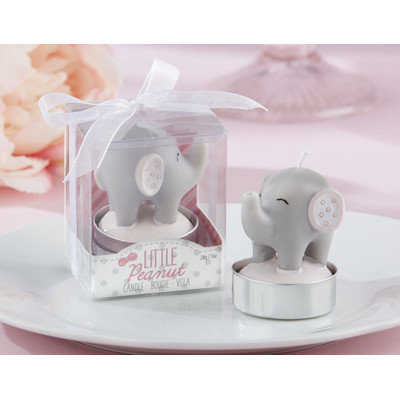Baby Aspen Little Peanut Elephant Votive (Set of 4)