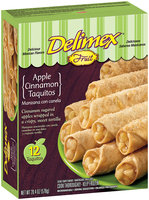 Delimex Fruit Taquitos Apple Cinnamon 20.4 Oz Box