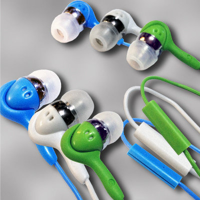 Teledex Inc. HD-20X3 3 pc set inTalk - High Performance Stereo Earphones with Microphone