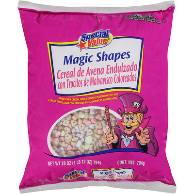 Special Value® Magic Shapes Sweetened Cereal 28 oz Bag
