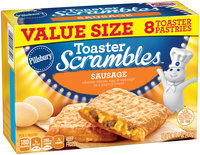 Pillsbury Toaster Scrambles™ Sausage Toaster Pastries 8 ct Box